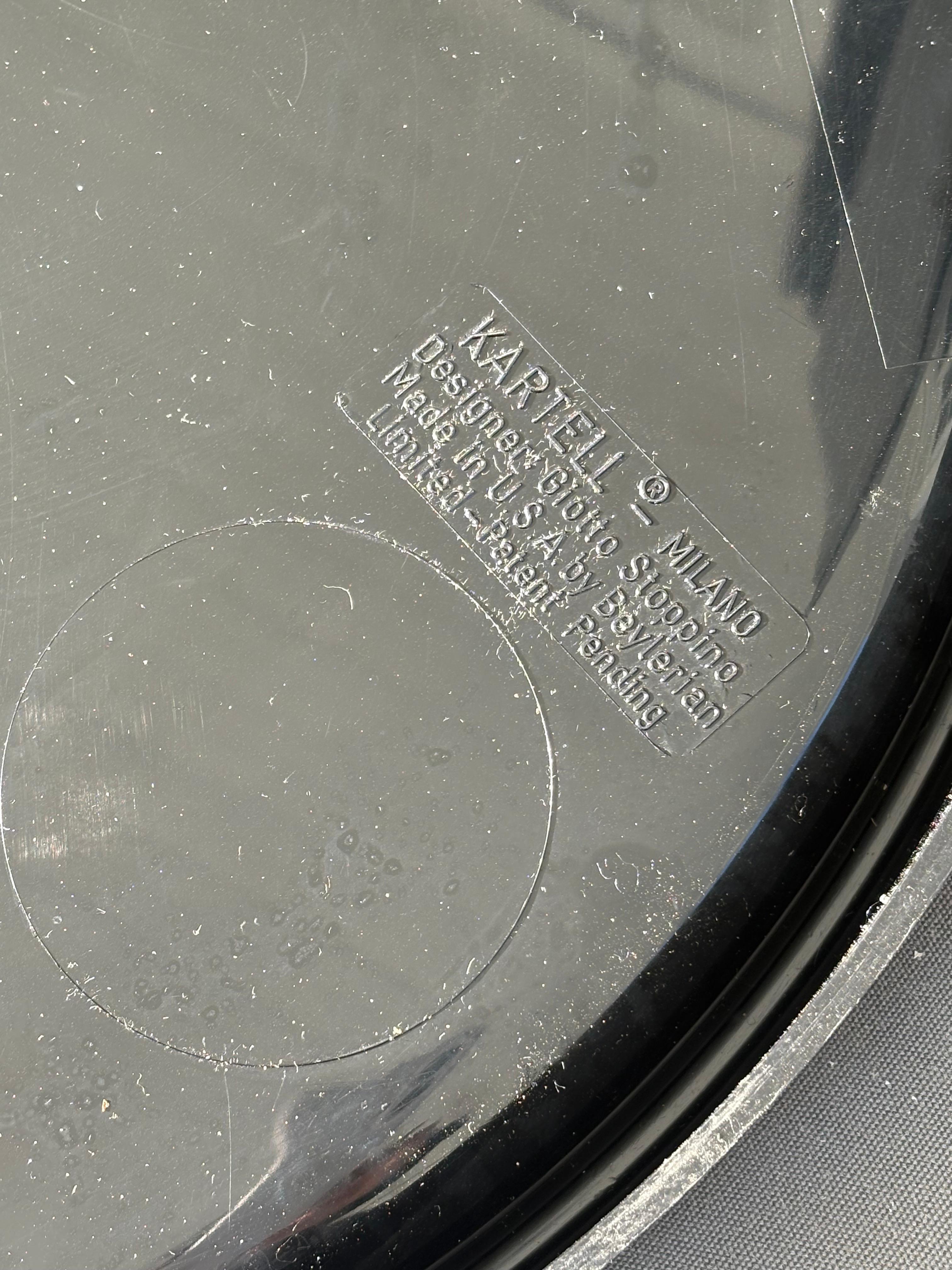 Mesas apilables Giotto Stoppino de Kartell, años 70 en venta 8