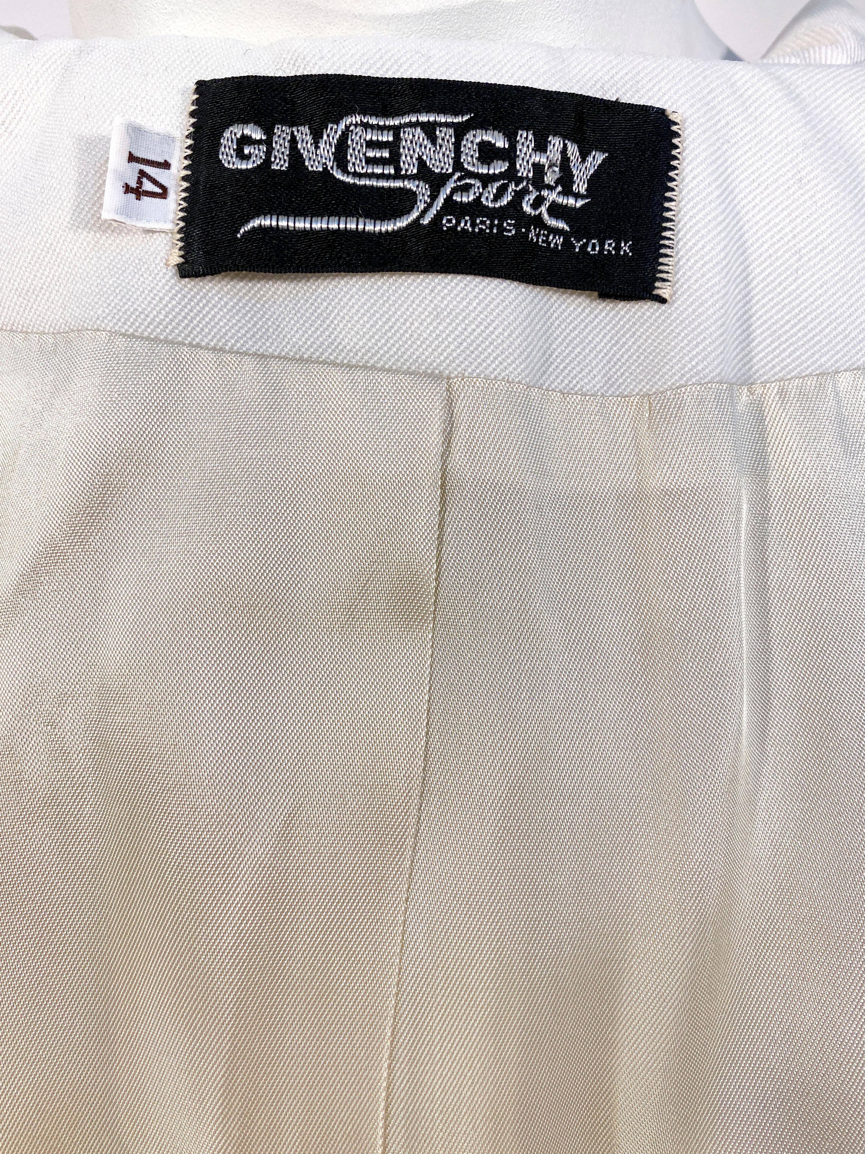 1970s Givenchy Cream Sports Suit 1
