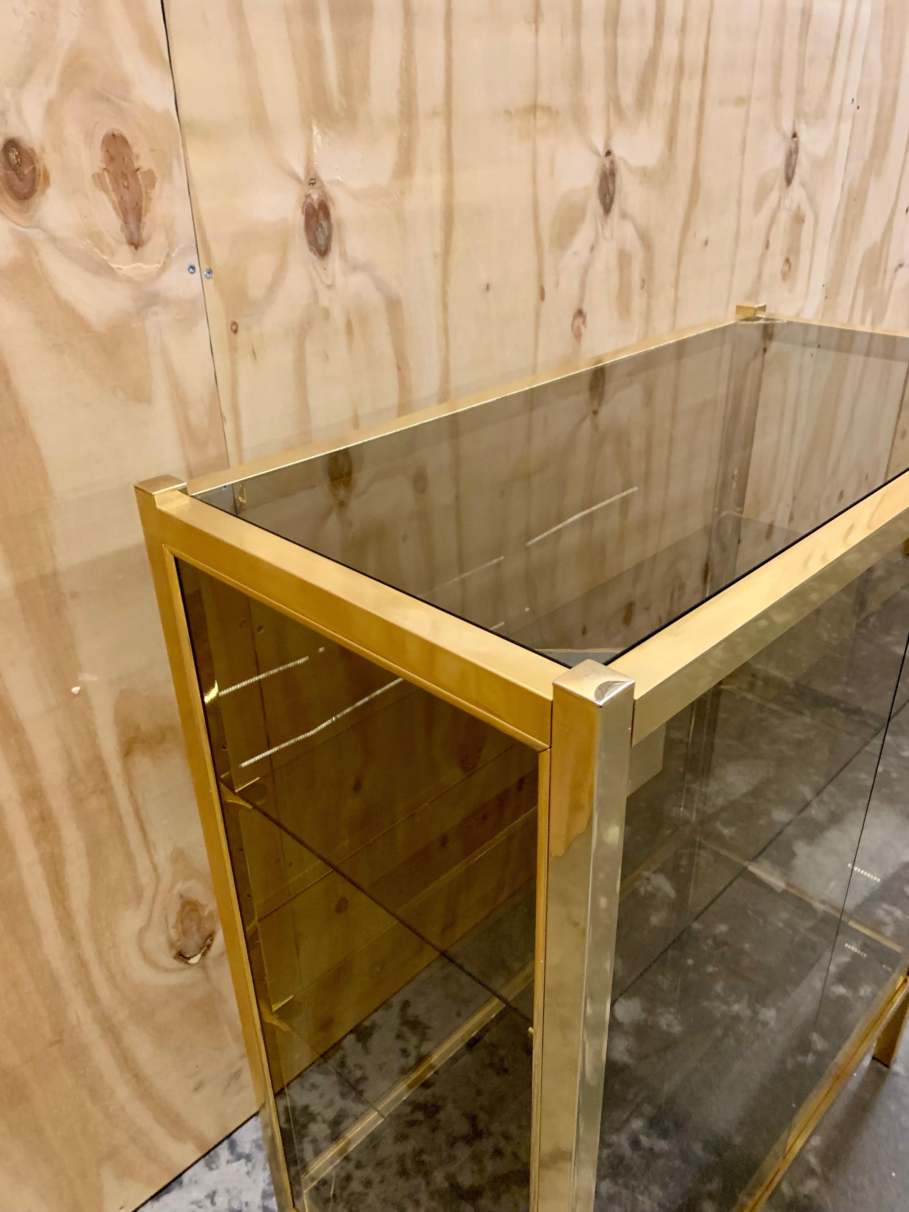 1970s Glass Cabinet - Vitrine In Good Condition For Sale In Hellerup, DK