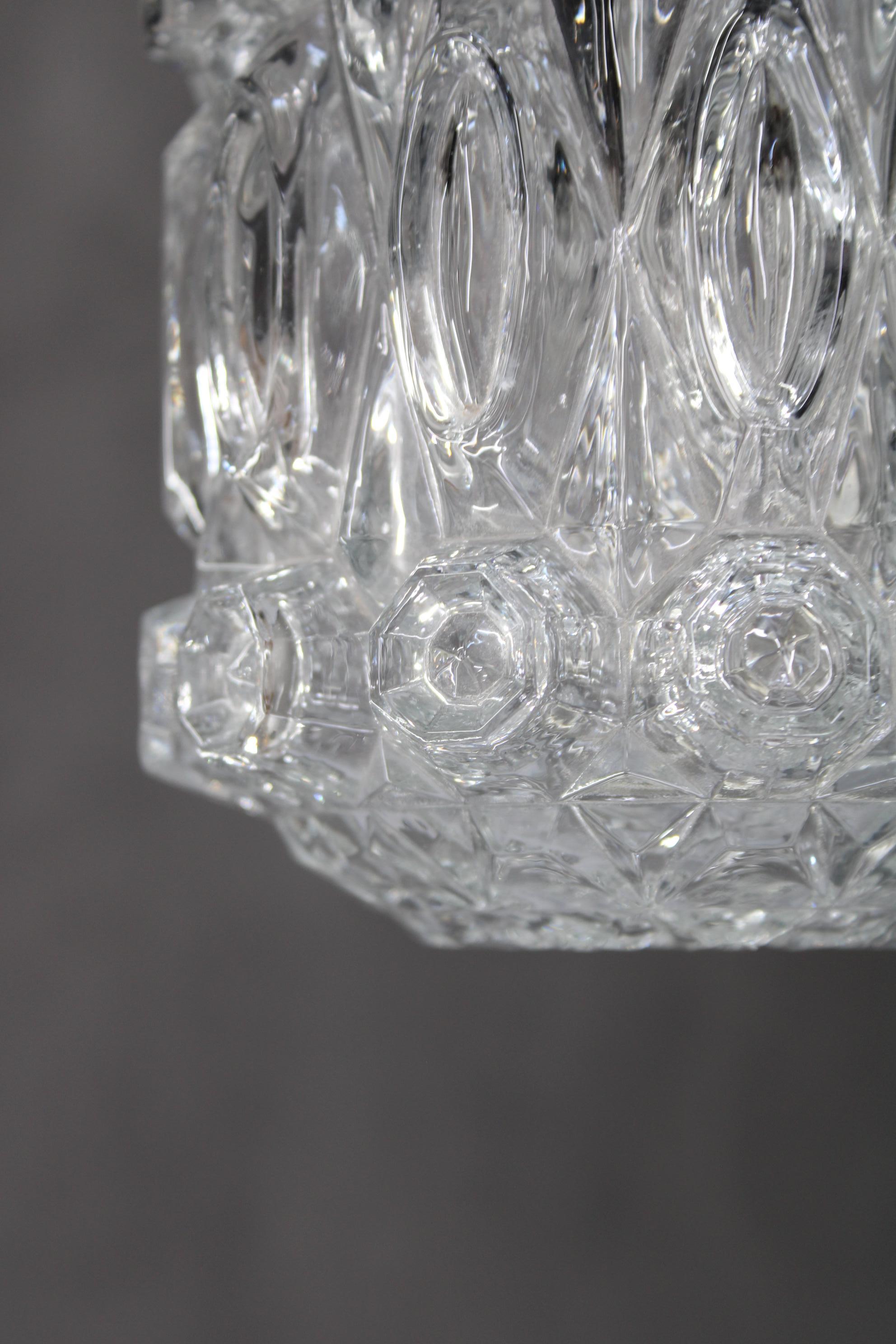 Araña de cristal de los años 70, Checoslovaquia en venta 7