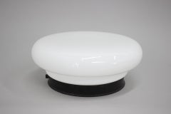 1970s Glass Flush Mount Light Czechoslovakia, Up to 5 Pieces