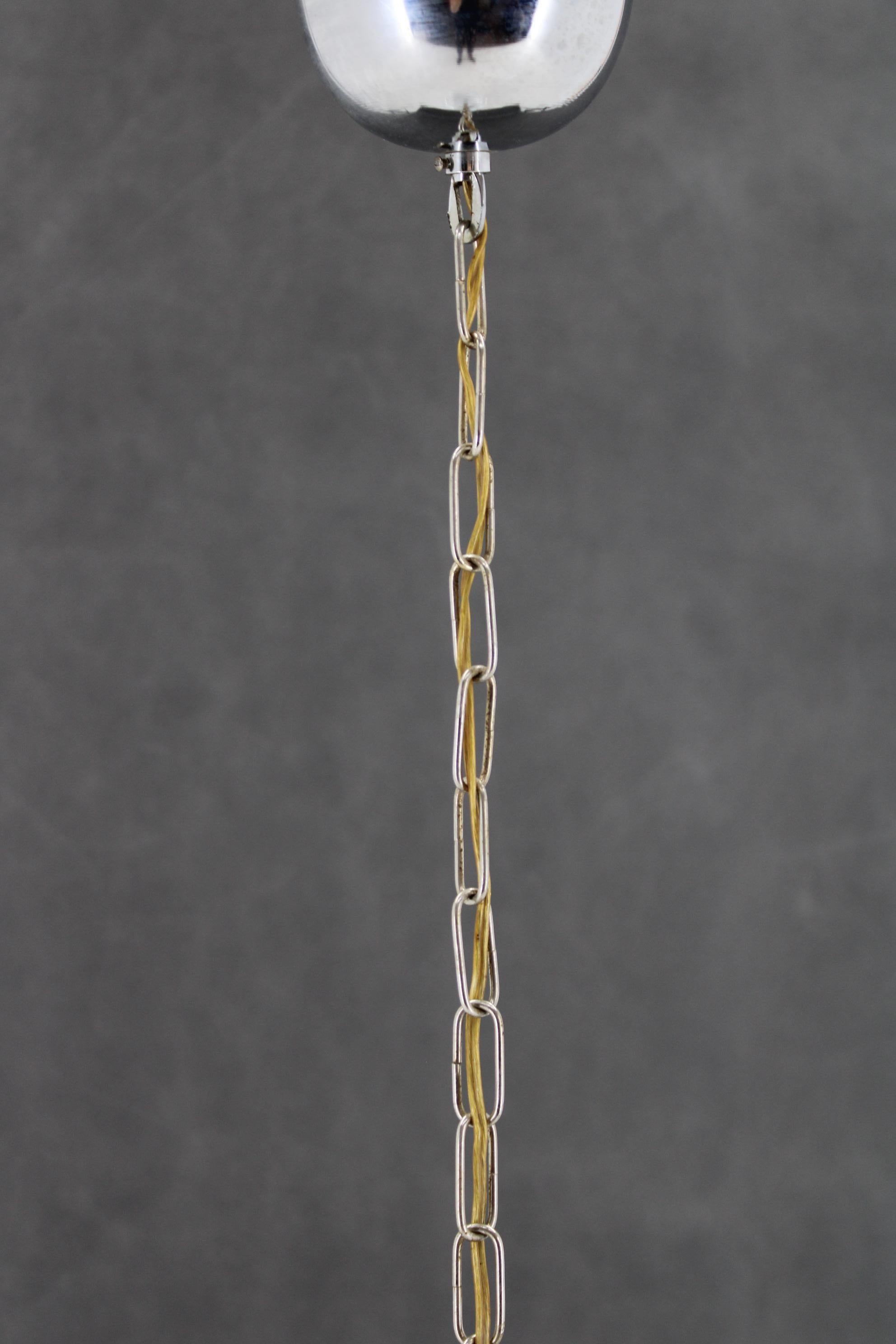 Lampada a sospensione in vetro di Murano degli anni '70, Italia in vendita 2