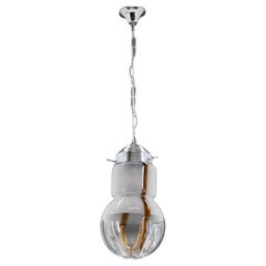1970s Glass Murano Pendant Light, Italy