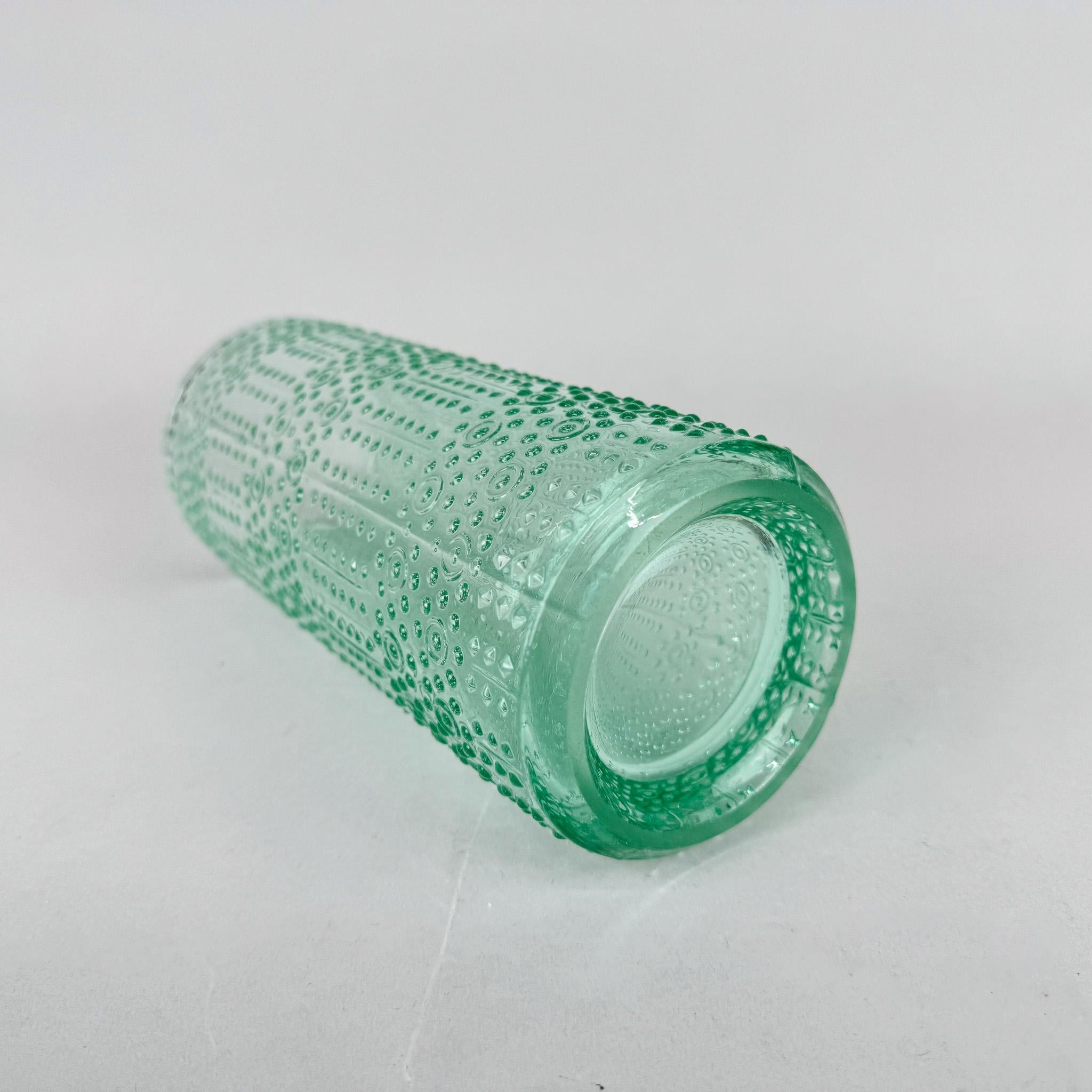 XX secolo Vaso di vetro degli anni '70 del designer Adolf Matura, Cecoslovacchia in vendita