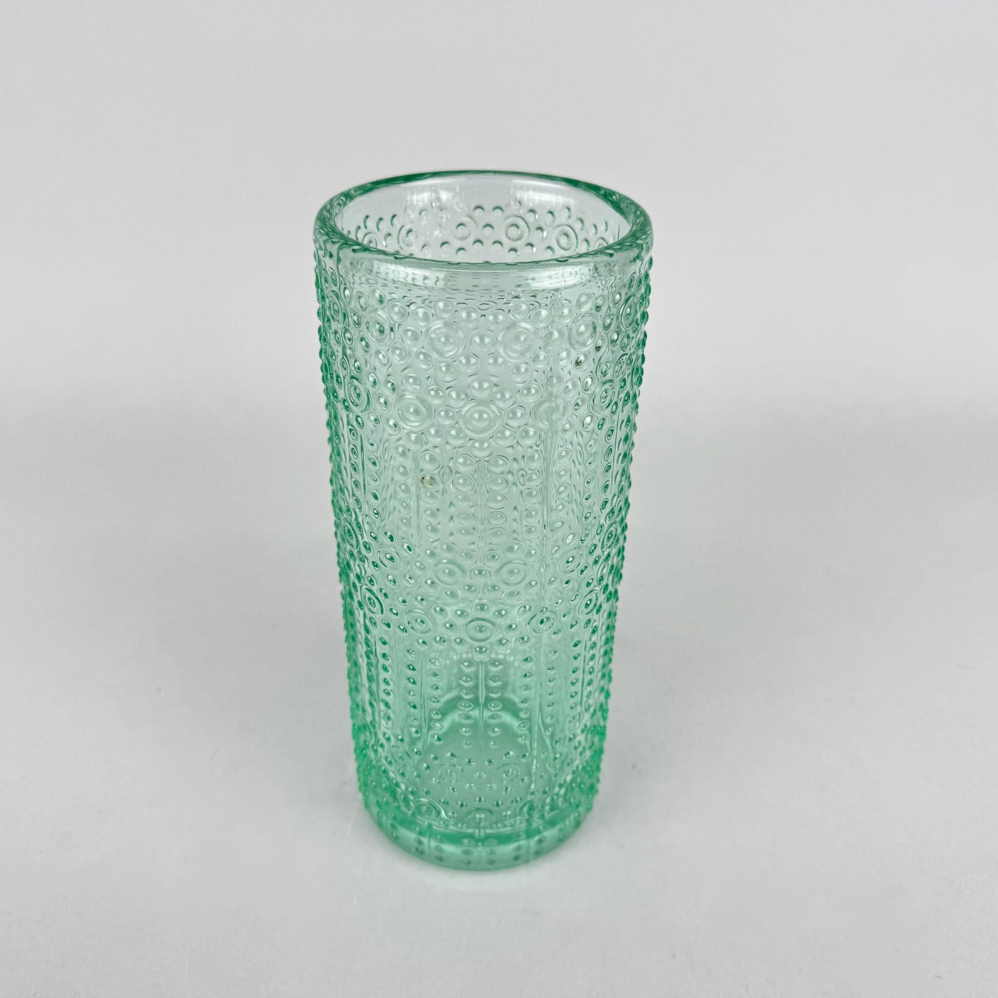 Vetro Vaso di vetro degli anni '70 del designer Adolf Matura, Cecoslovacchia in vendita