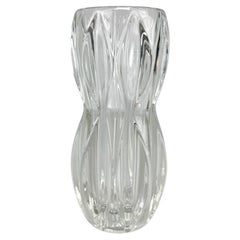 1970s Glass Vase by Glass Designer Jan Schmid, Czechoslovakia