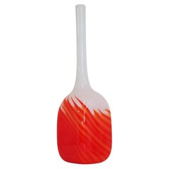 1970er Glasvase - Italienisches Vintage-Design