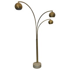1970s Goffredo Reggiani Directional Brass Floor Lamp