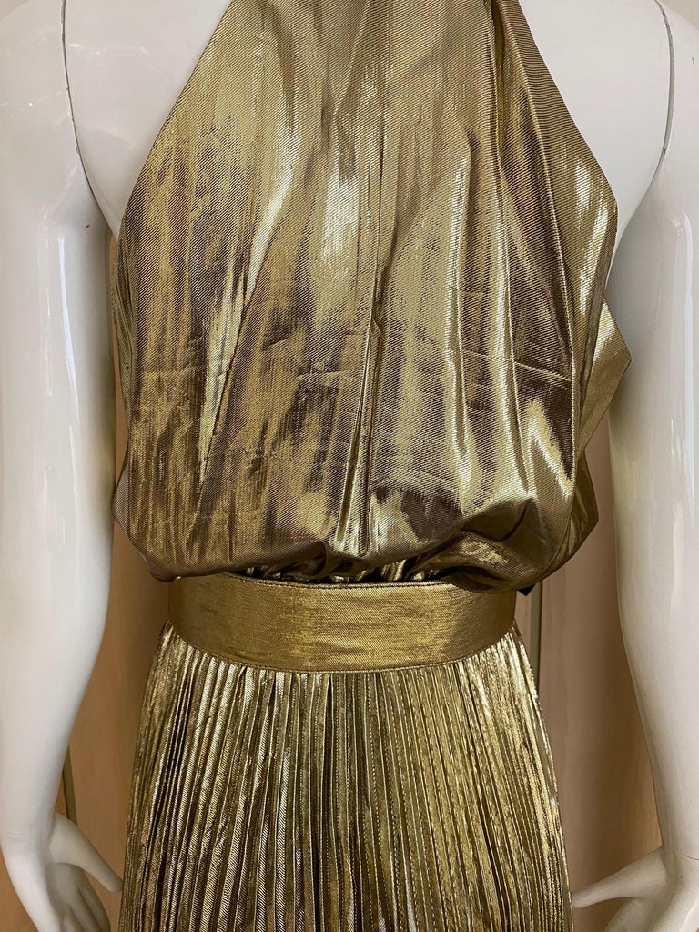 slim fit dress slacks Vintage 1960s Gold Lame MOD Party Dress