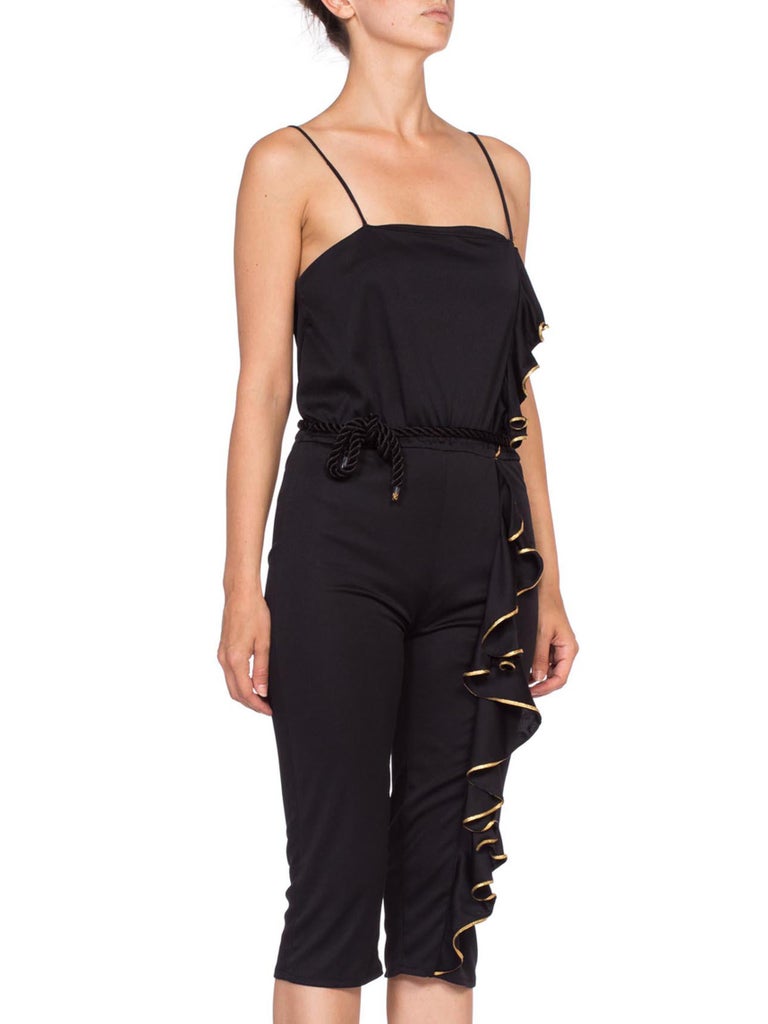 Disco Queen Jumpsuit Gold