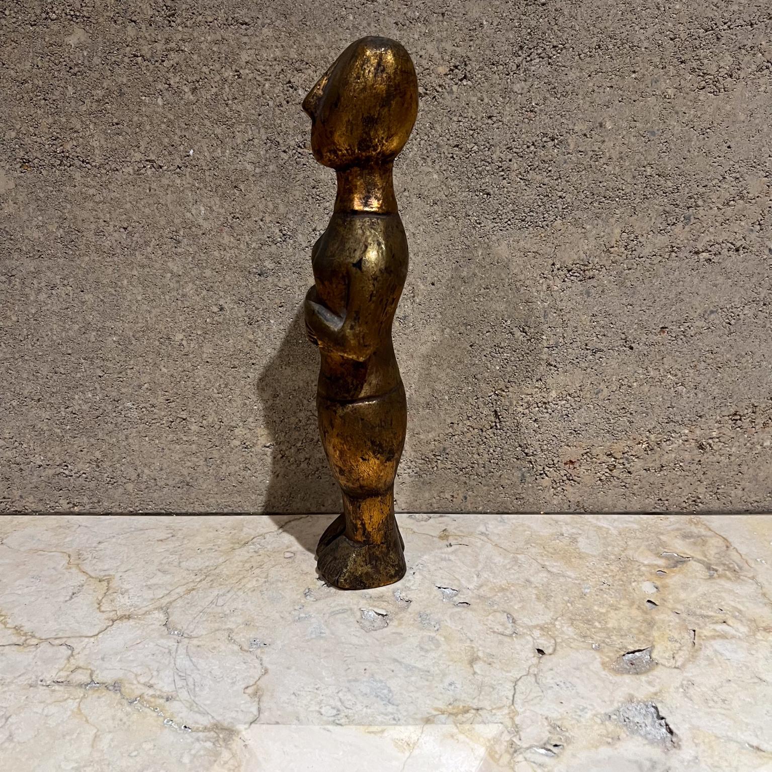 1970s Oscar de Oro Escultura de Arte Figurilla Cicládica Moderno de mediados de siglo en venta