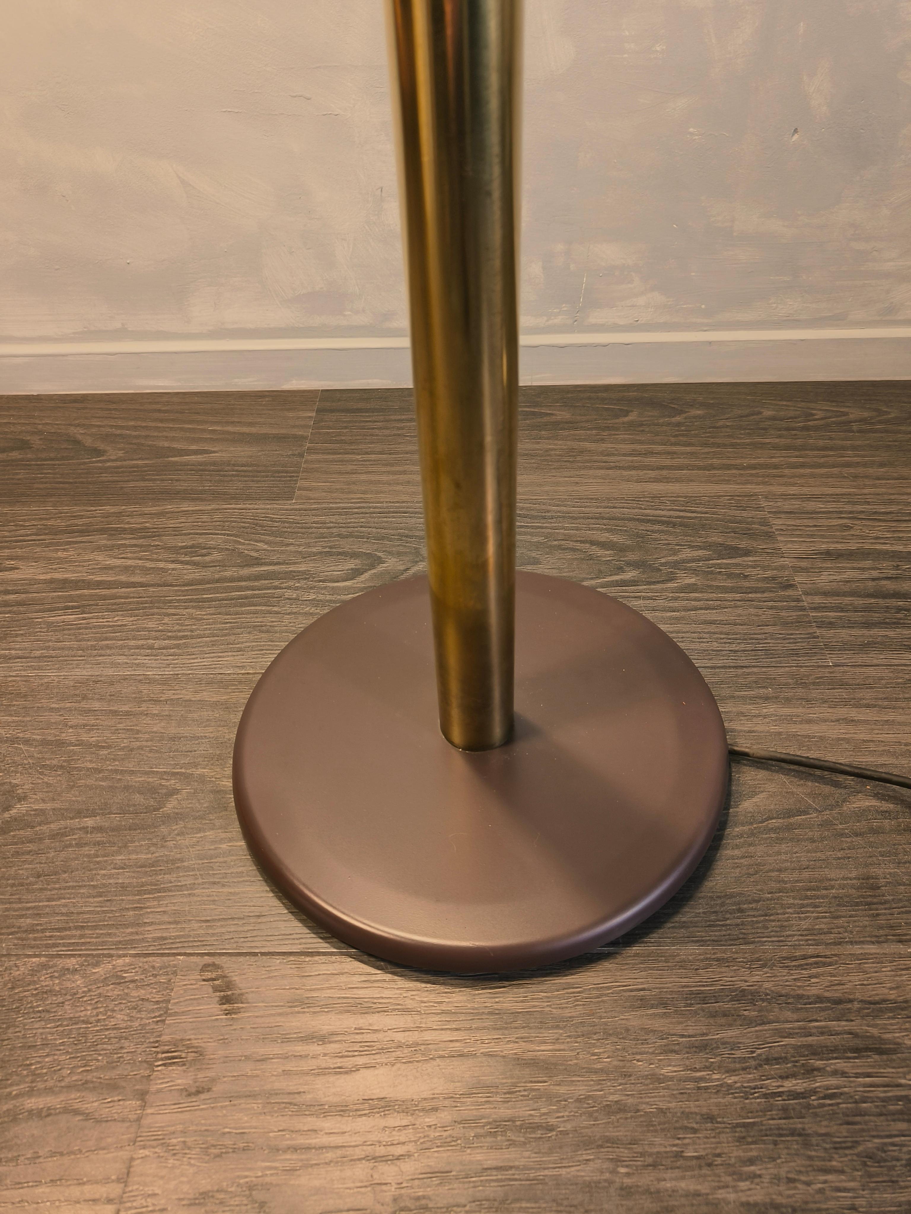 1970s goose neck floor lamp by Egon Hillebrand For Sale 10