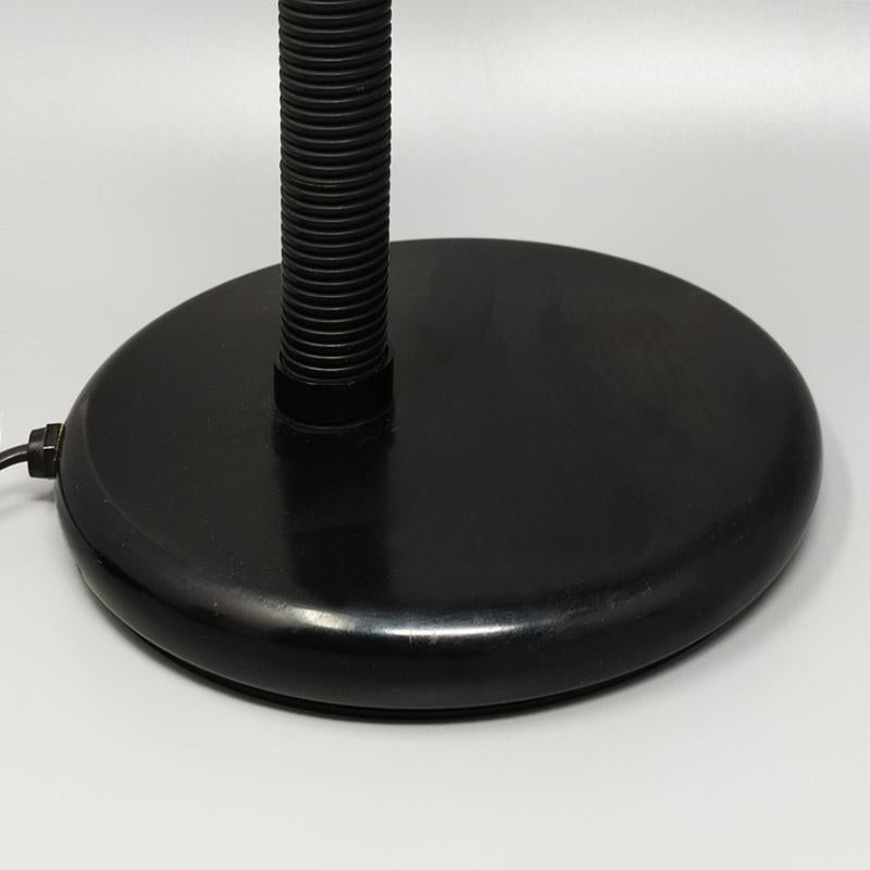 Preciosa lámpara de mesa original de los años 70 de Targetti, Made in Italy en venta 4