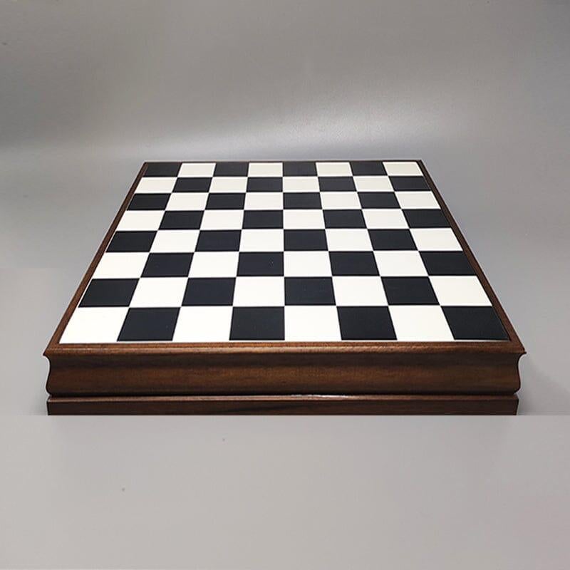 Italian 1970s Gorgeous Piero Fornasetti Chess Board - Game Set Box. Made in Italy For Sale