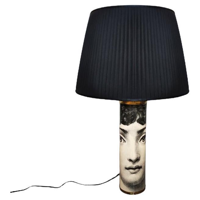 1970s Gorgeous Piero Fornasetti Table Lamp, Made in Italy, 'Not a Replica' For Sale