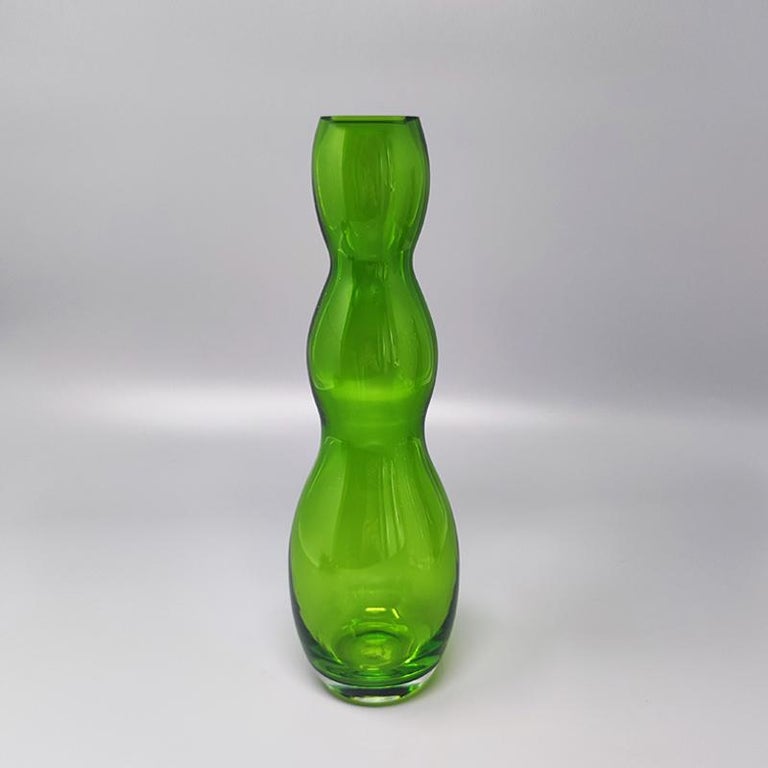 1970s Set of 3 Vases in Murano Glass by Nason, Made in Italy