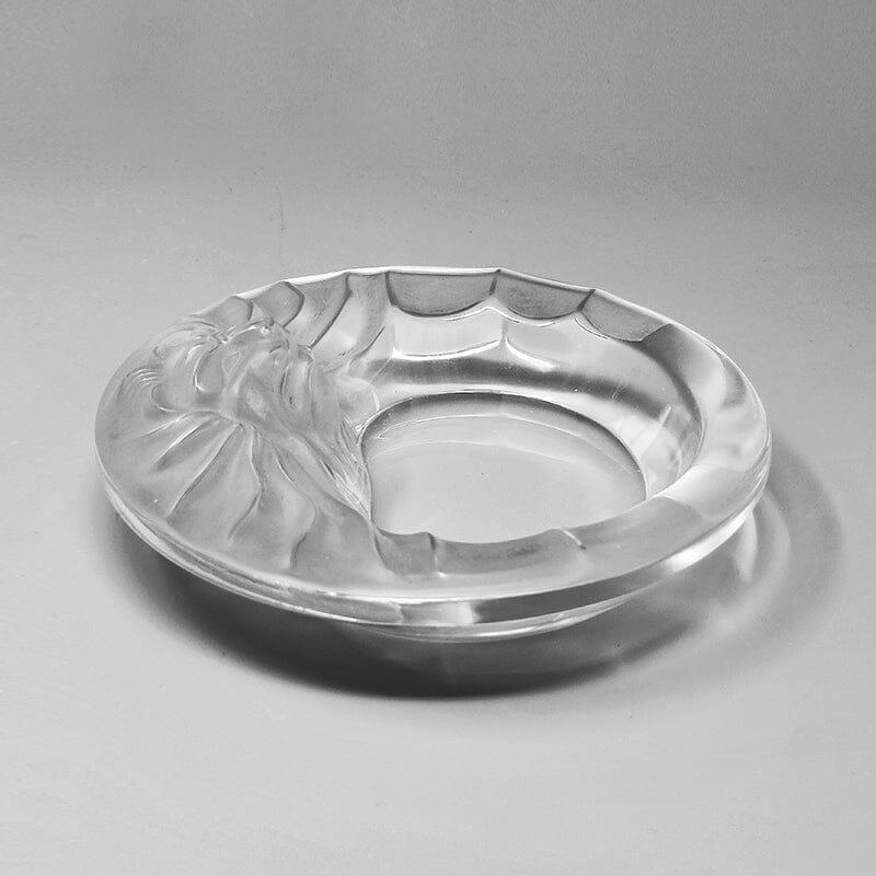 1970s Gorgeous Smoking Set by Lalique, Signed on the Bottom, Made in France For Sale 1