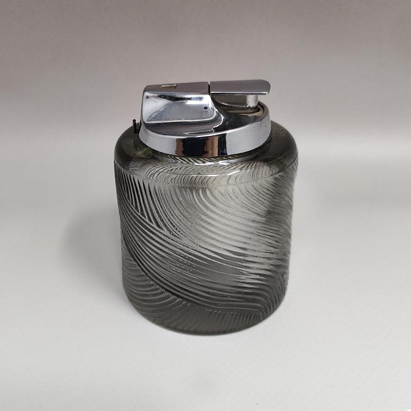 Mid-Century Modern 1970s Gorgeous Table Lighter by Sergio Asti for Arnolfo di Cambio For Sale