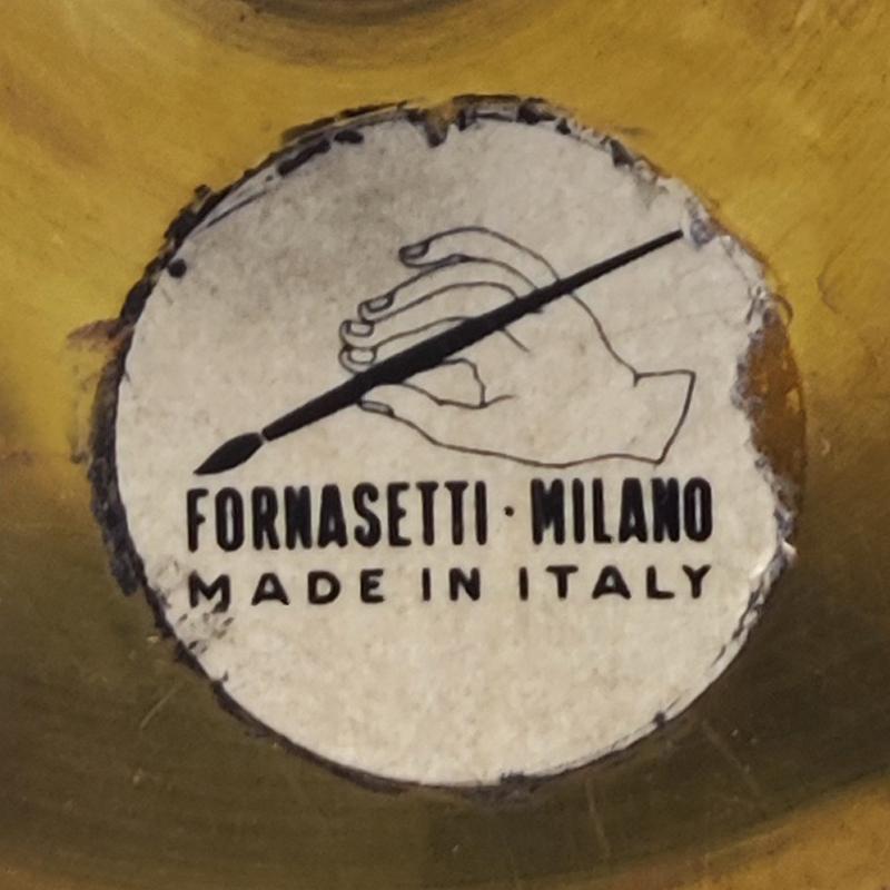 Wunderschöne, einzigartige Piero Fornasetti-Tischlampe, 1970er Jahre. Hergestellt in Italien im Angebot 6