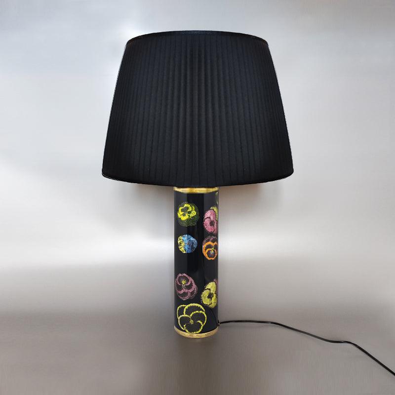 Italian 1970s Gorgeous Unique Piero Fornasetti Table Lamp. Made in Italy