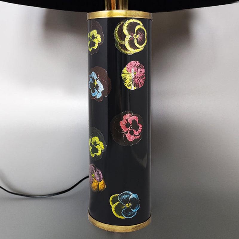 Late 20th Century 1970s Gorgeous Unique Piero Fornasetti Table Lamp. Made in Italy
