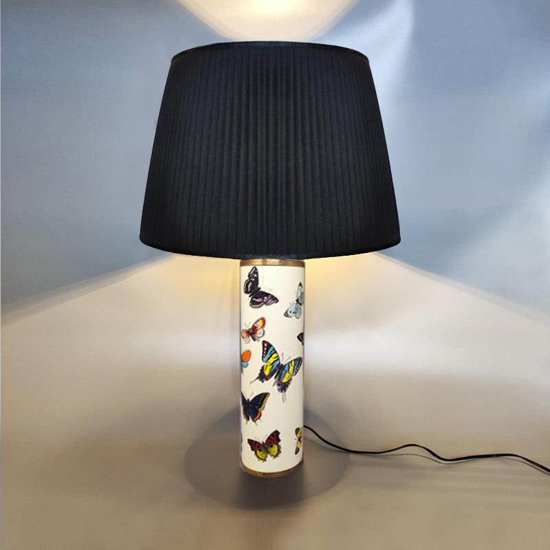 Late 20th Century 1970s Gorgeous Unique Piero Fornasetti Table Lamp. Made in Italy For Sale