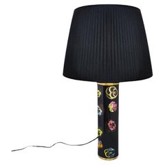 1970s Gorgeous Unique Piero Fornasetti Table Lamp. Made in Italy