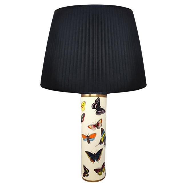 1970s Gorgeous Unique Piero Fornasetti Table Lamp. Made in Italy