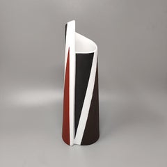 1970s Gorgeous Vase in Ceramic by Emilio Pucci, Made in Italy