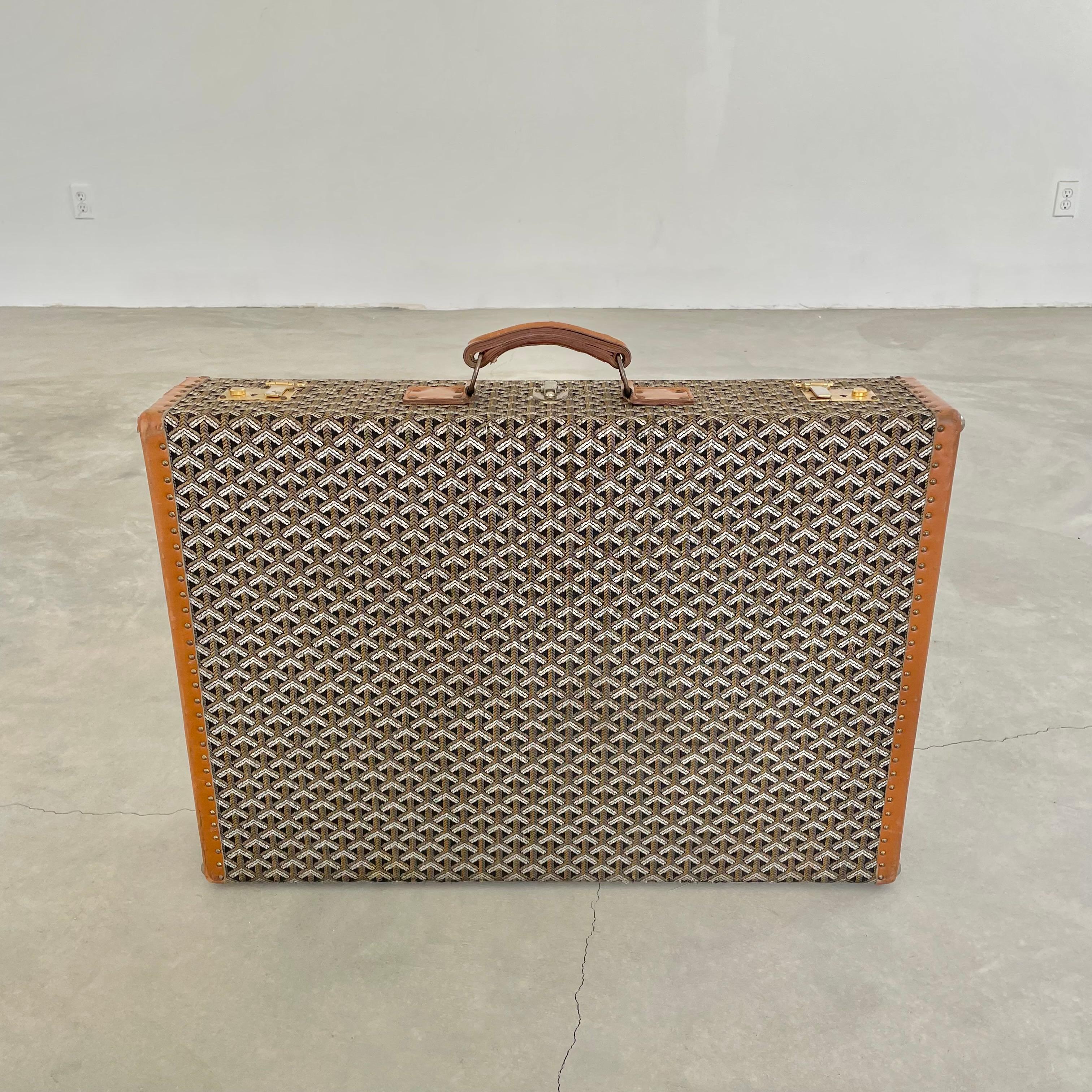 goyard trunk bag