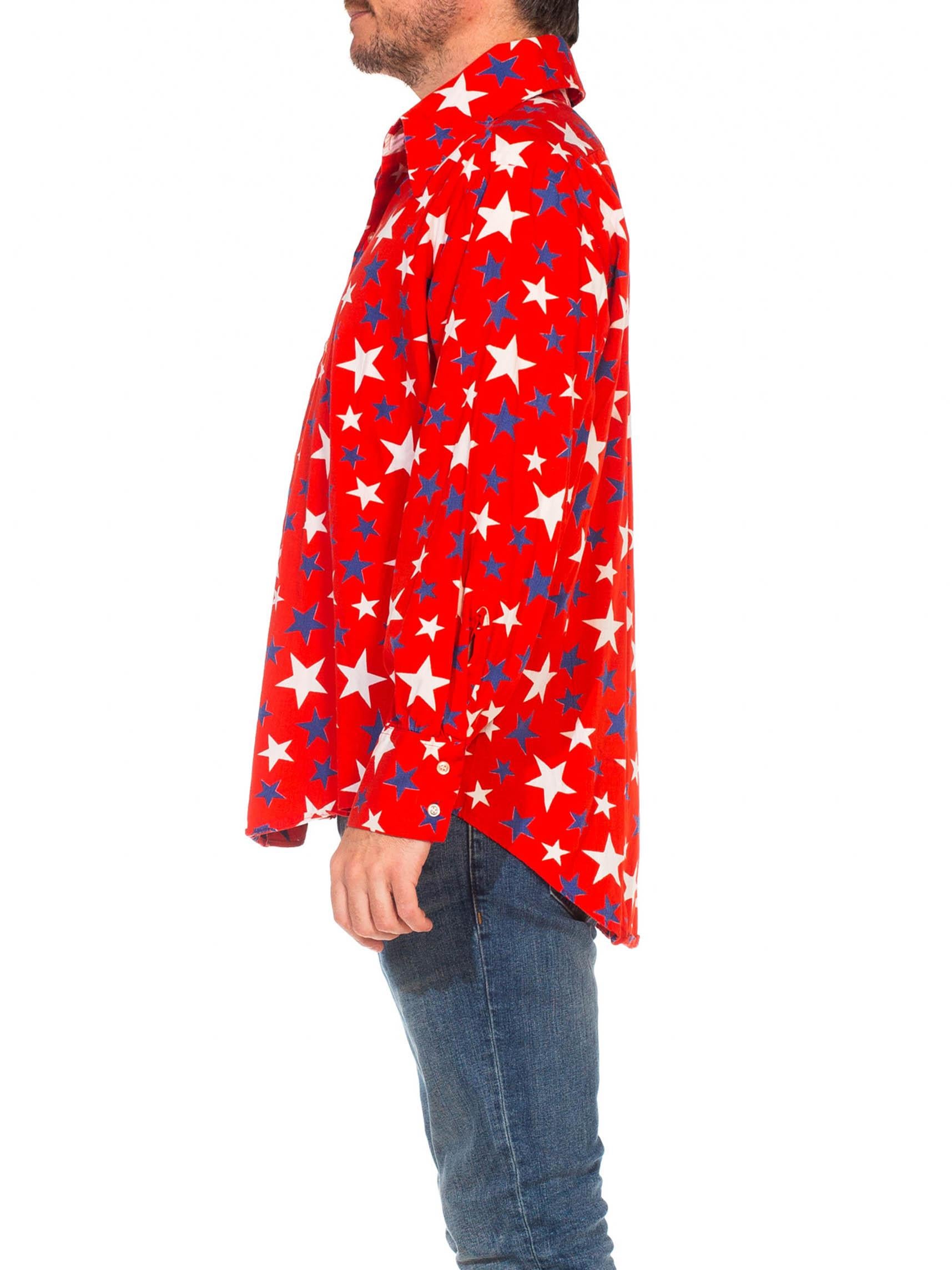 long sleeve shirt with stars