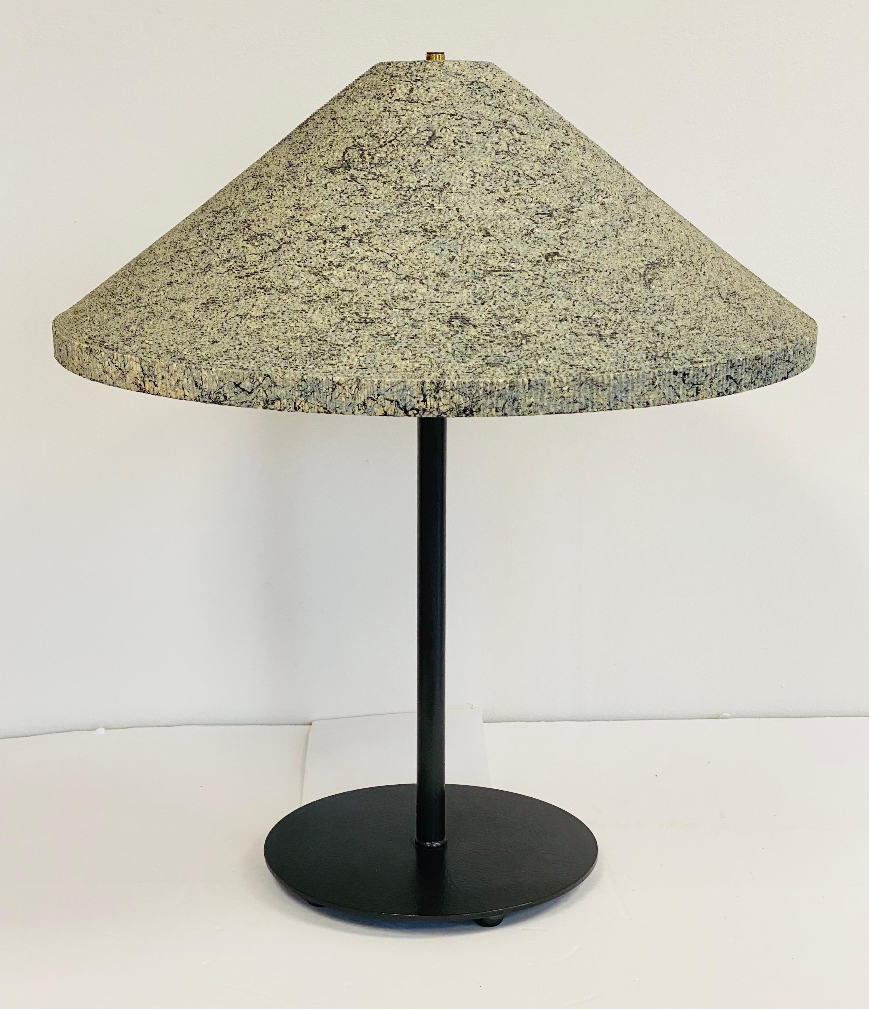 1970s Gregory Van Pelt Cone Cardboard Table Lamp For Sale 1