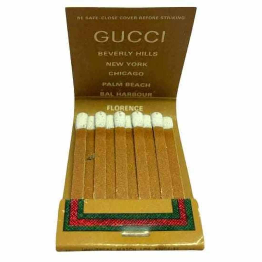 1970S Gucci Book of Matches In Excellent Condition For Sale In London, GB