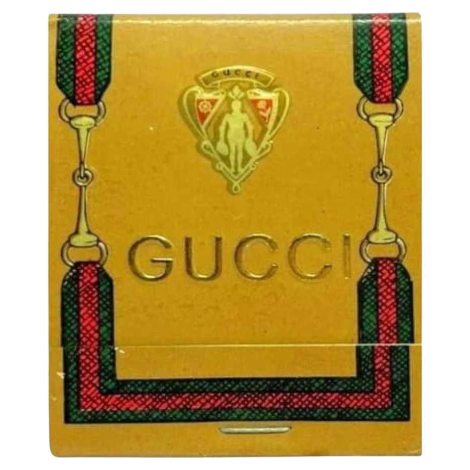 1970er Gucci Streichholzheftchen im Angebot