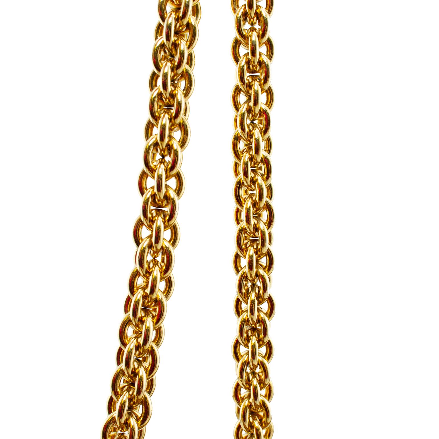 1970er Gucci Umhängetasche aus braunem Wildleder und Gold  im Angebot 3