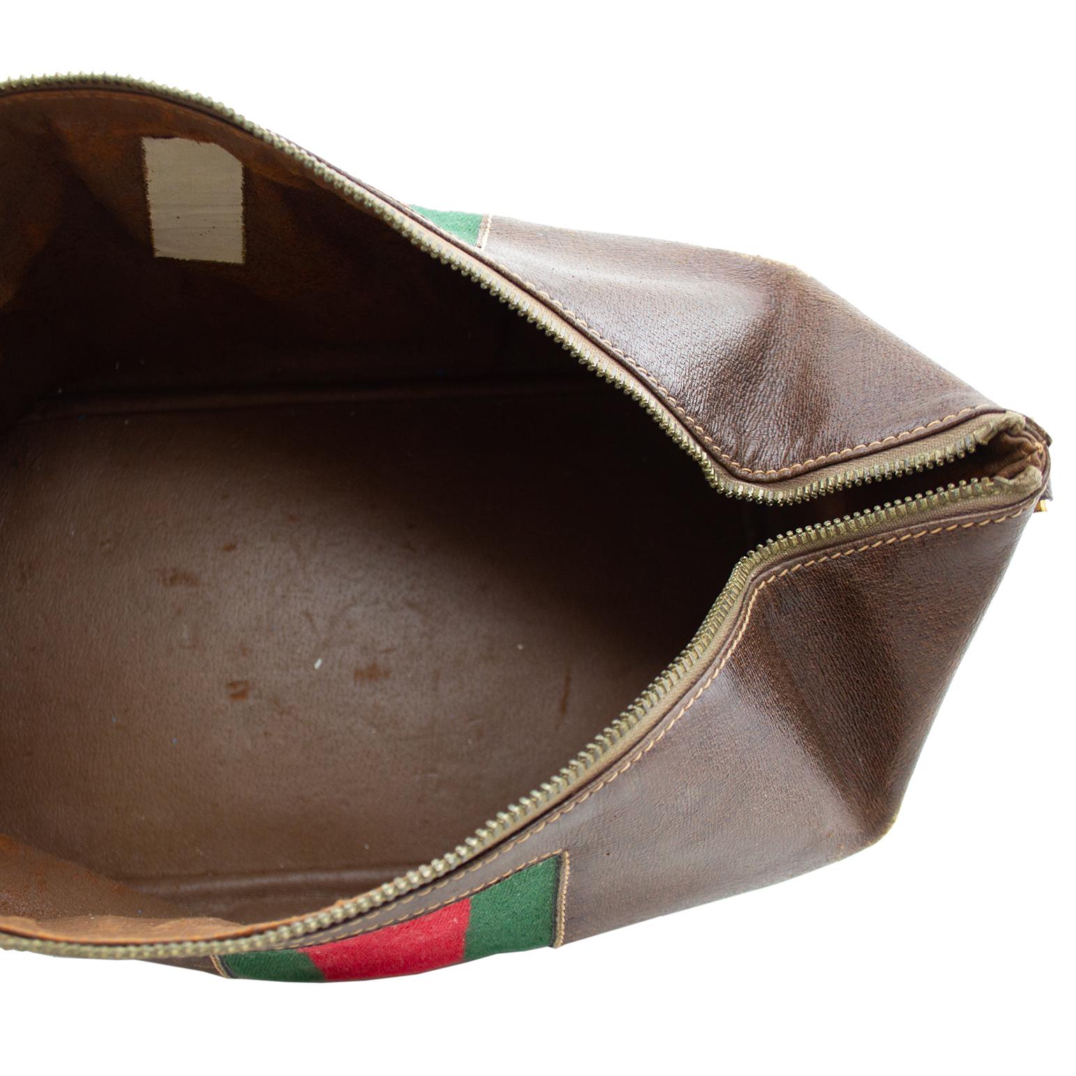 1970s Gucci Cosmetic Bag  For Sale 4