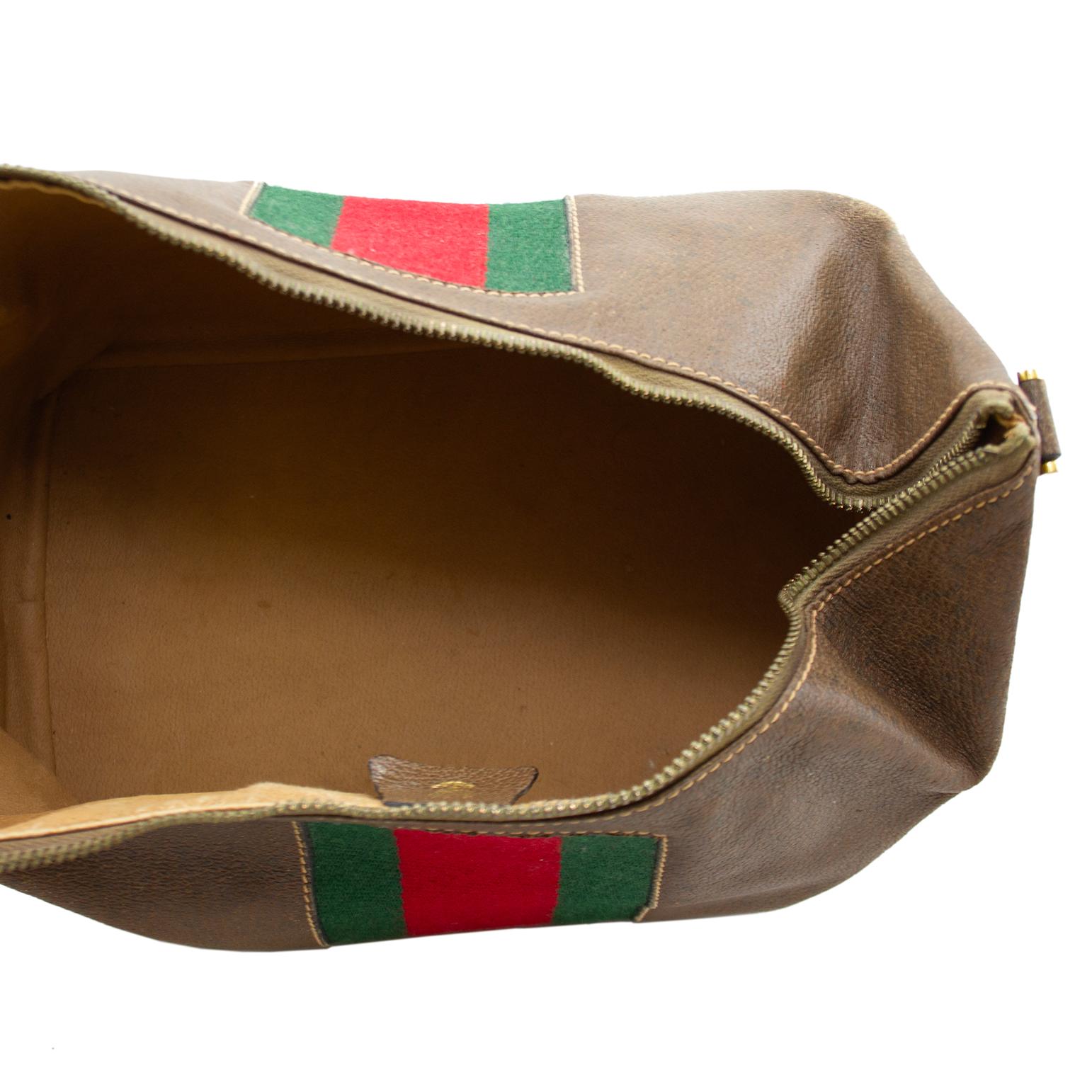 1970s Gucci Cosmetic Bag  For Sale 5
