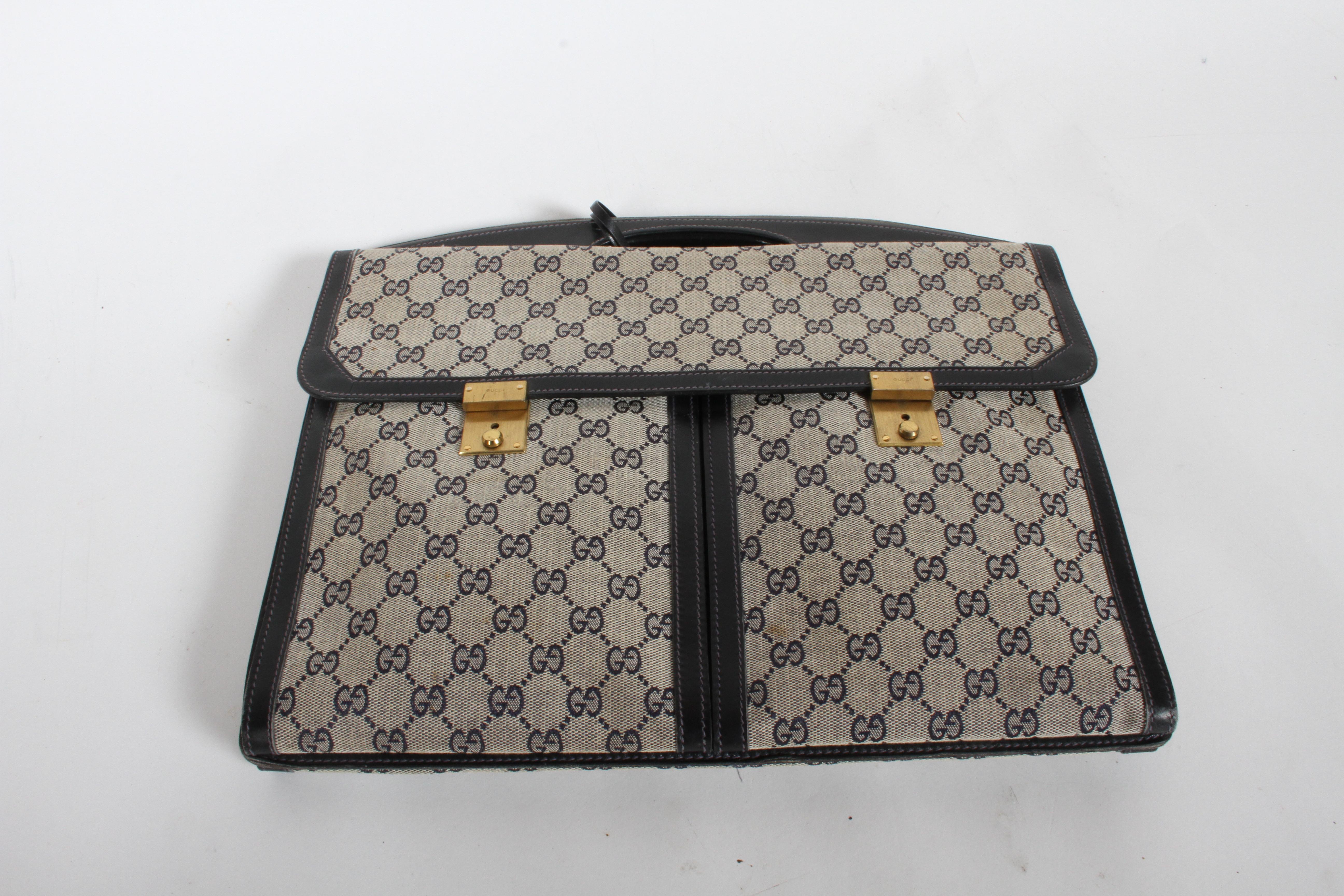 vintage gucci briefcase