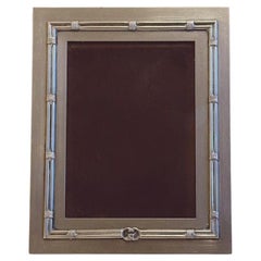 1970s Gucci Metal Photo Frame Vintage 1970s Gucci Metal Photo Frame
