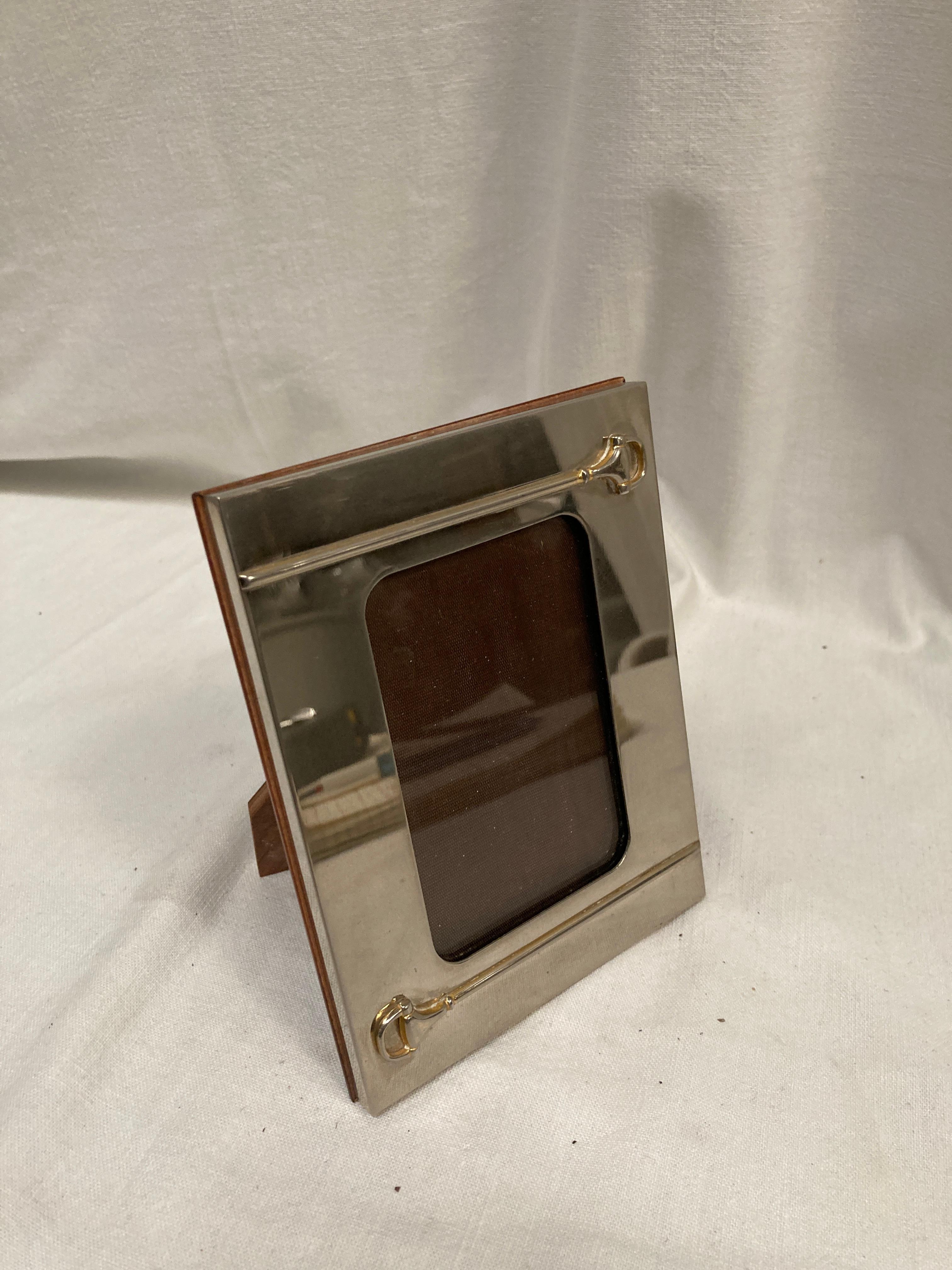 1970's Gucci picture frame In Good Condition For Sale In New York, NY