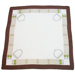 Foulard en soie Gucci des années 1970