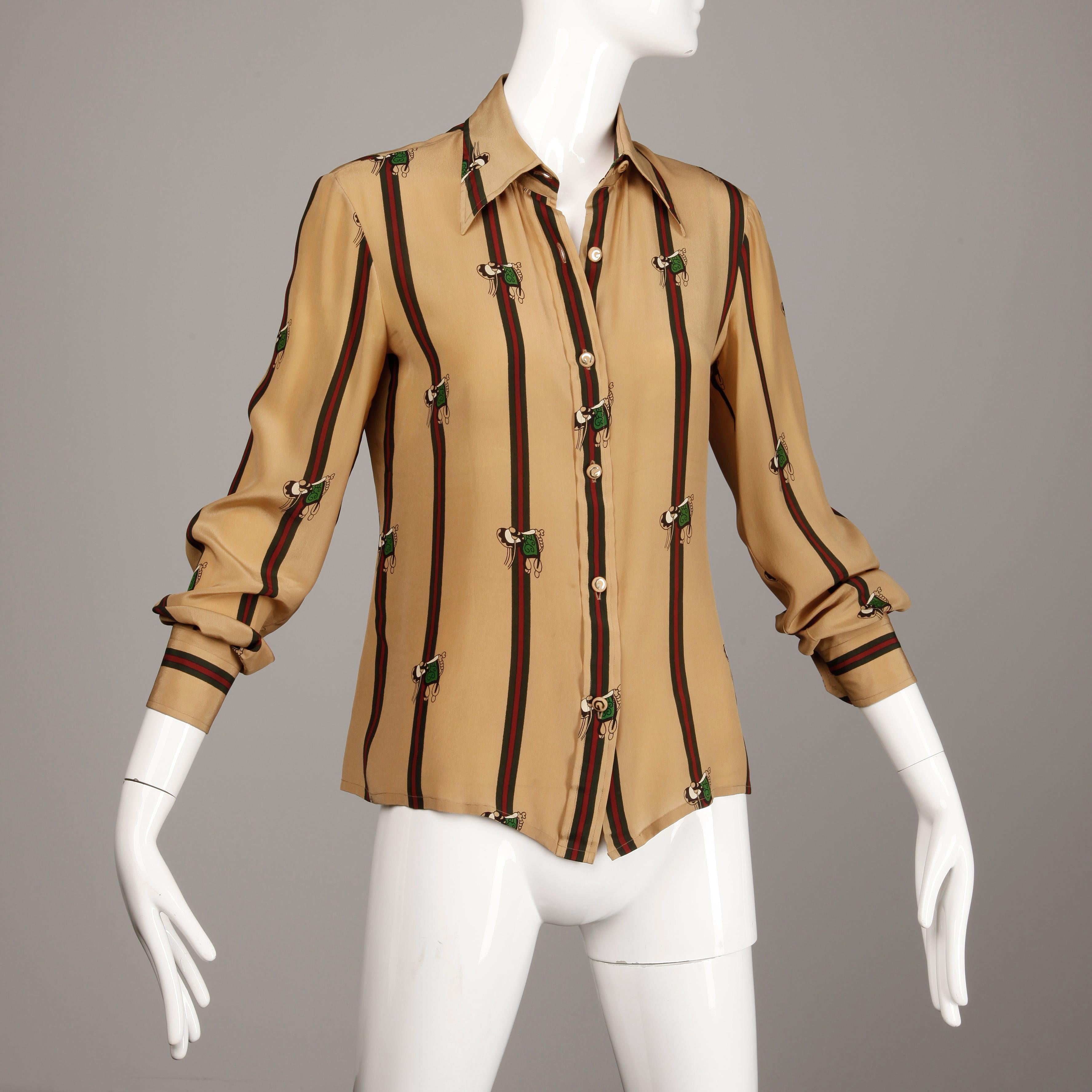 vintage gucci blouse