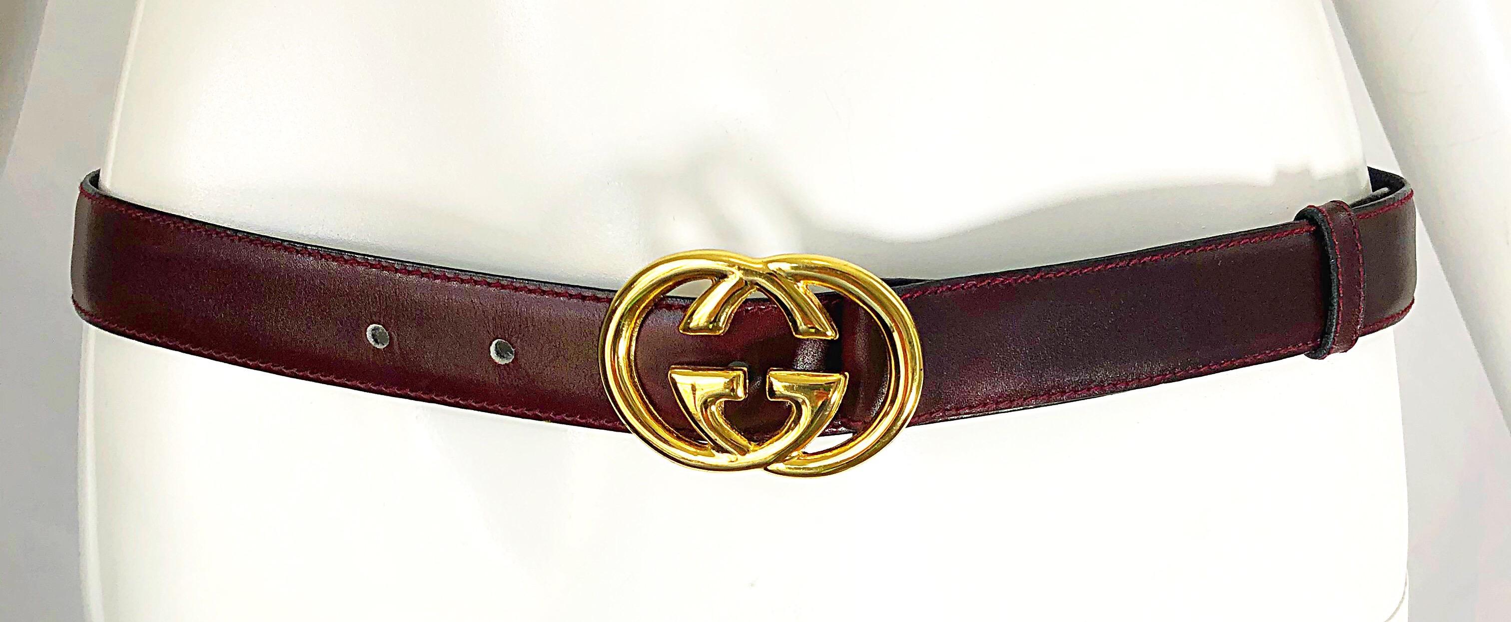 vintage gucci belt