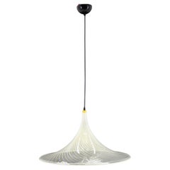 1970s  Guzzini "Trumpet" Pendant Lamp by Meblo, Italy