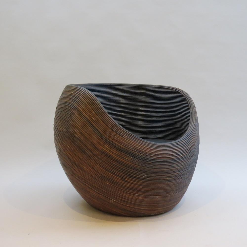 1970s Habitat Garden Rattan Spherical Chair 8
