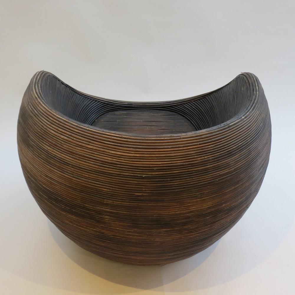 1970s Habitat Garden Rattan Spherical Chair 10