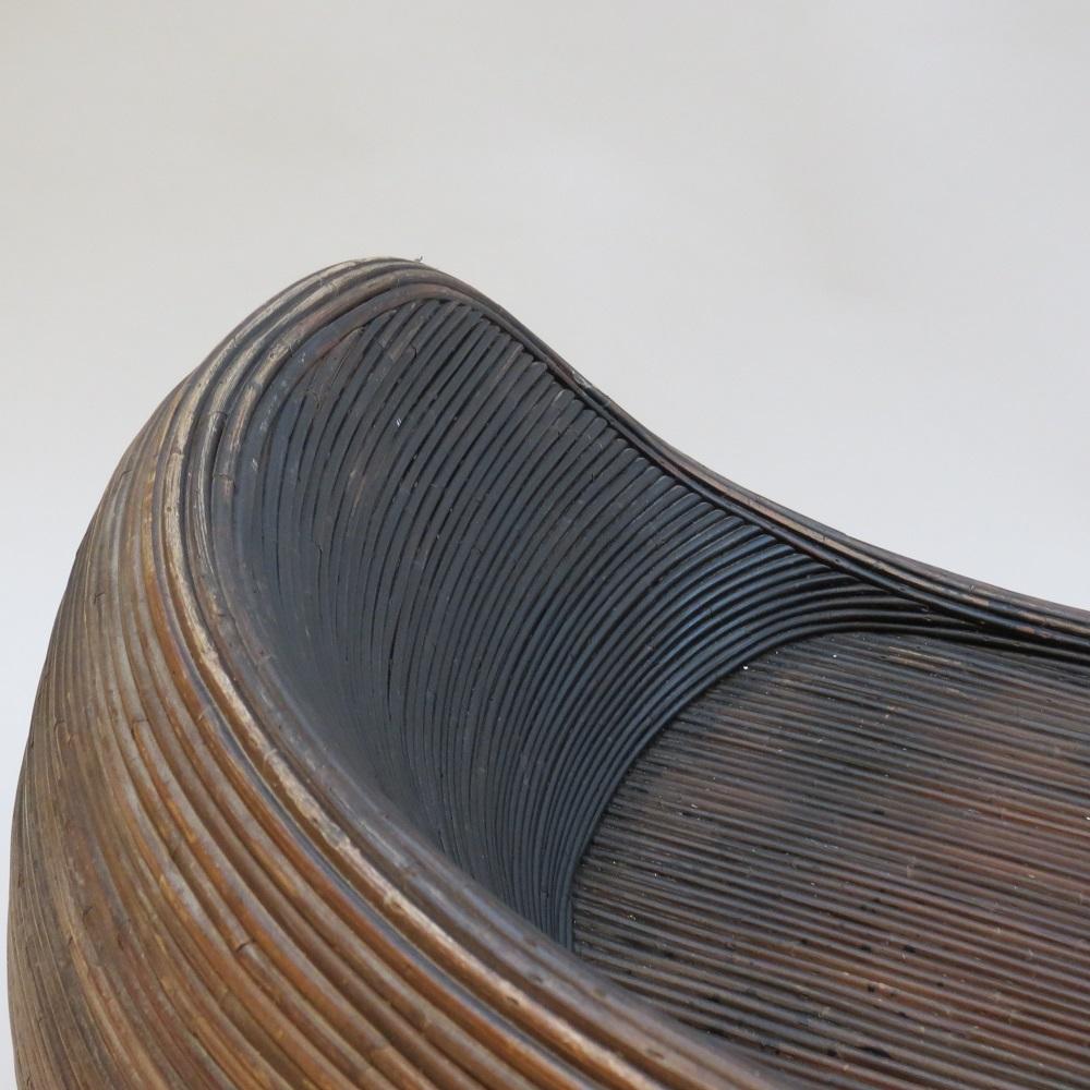 1970s Habitat Garden Rattan Spherical Chair 11