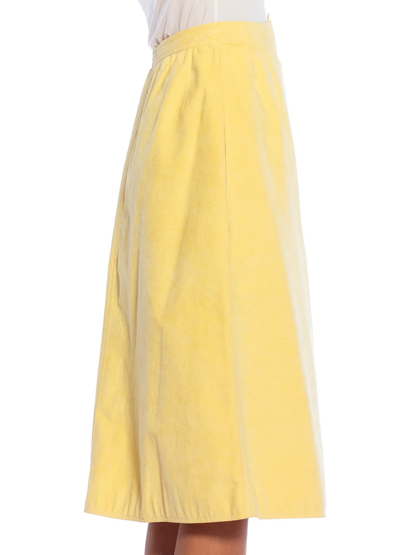 what to wear with a mustard skirt