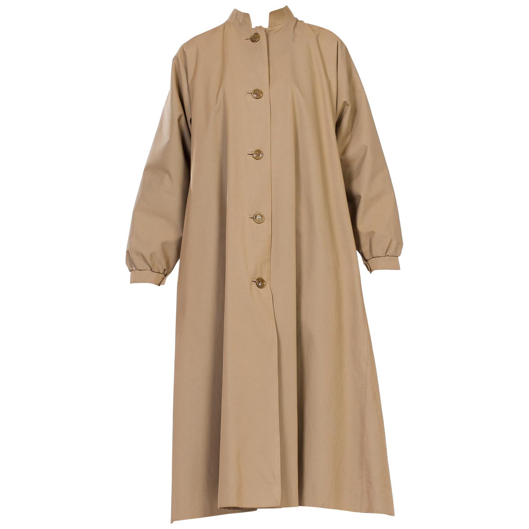 1970s Halston Rain Trench Coat