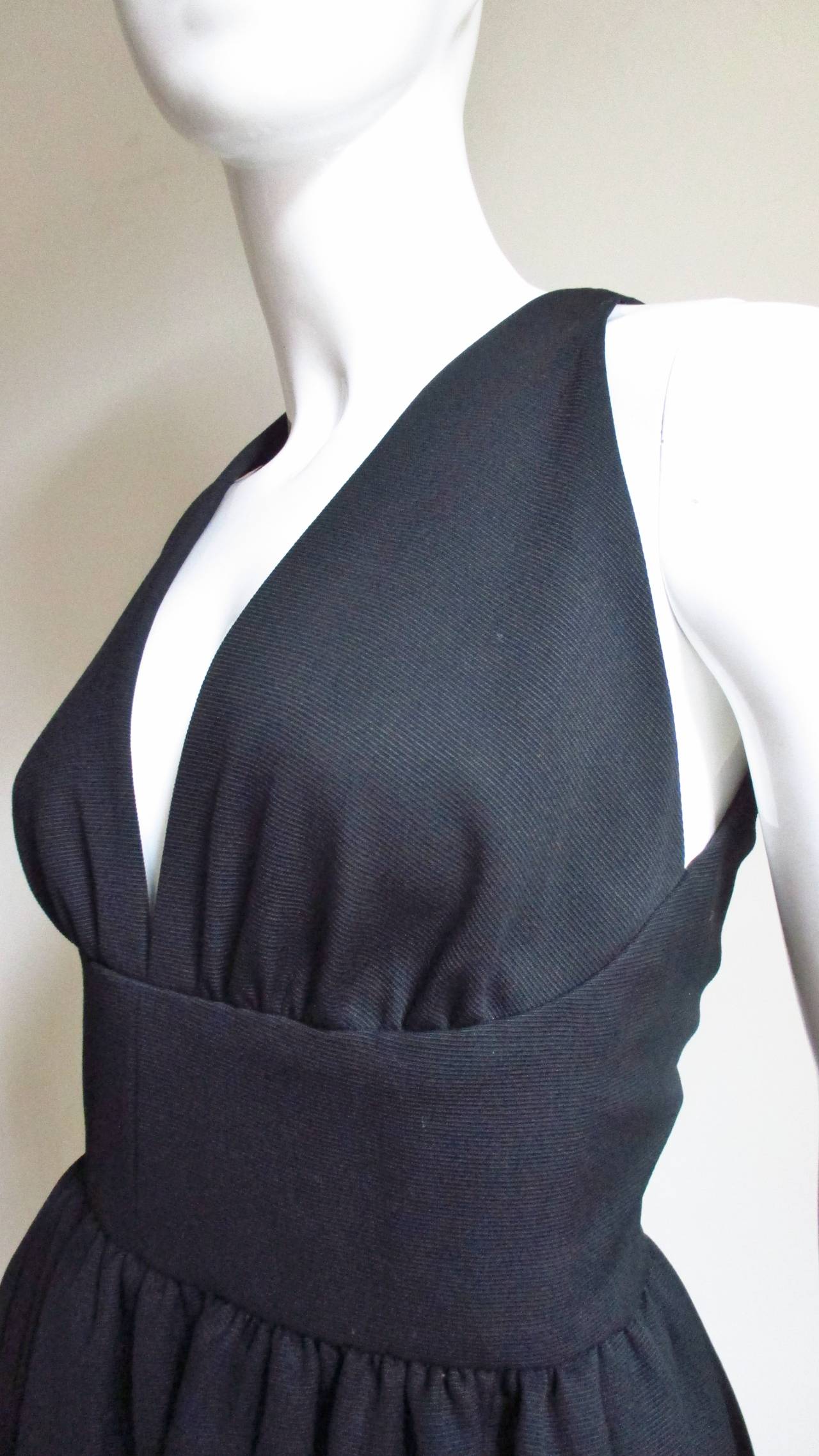 Women's 1970s Halston Silk Dress